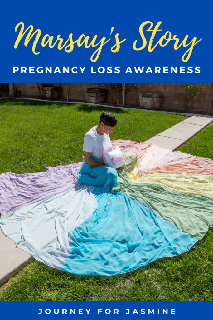 Marsay's Story Pin | Pregnancy Loss Awareness
